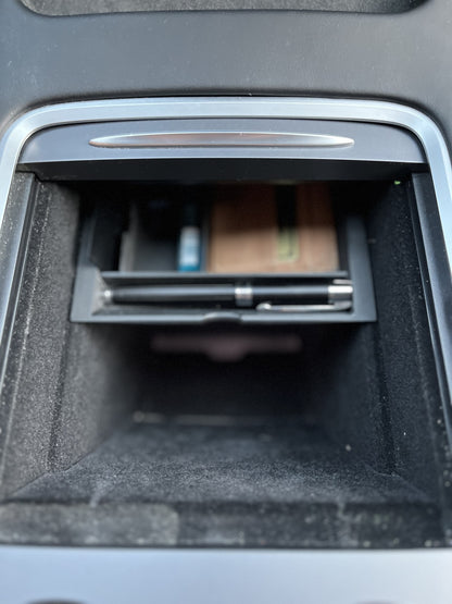 Tesla Hidden Center Console Organizer – Sliding Tray for Model 3 and Y